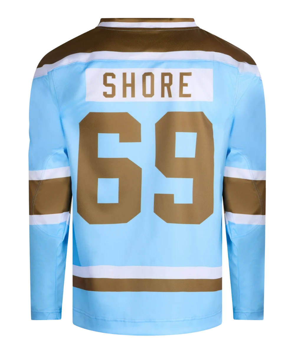 Official SHORESY Shore 69 Sudbury Blueberry Bulldogs FAN Jersey