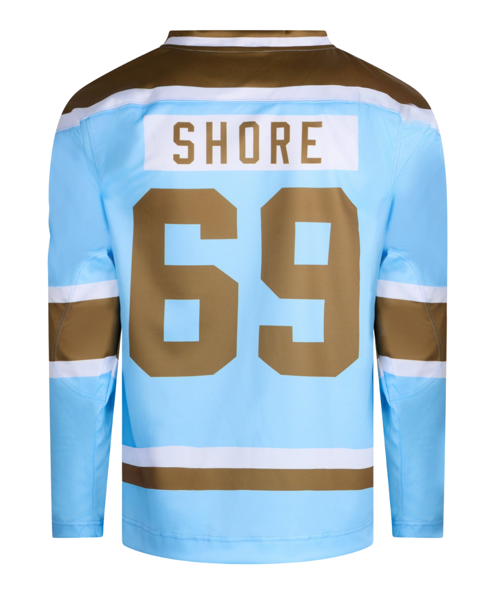 Official SHORESY Shore 69 Sudbury Blueberry Bulldogs FAN Jersey