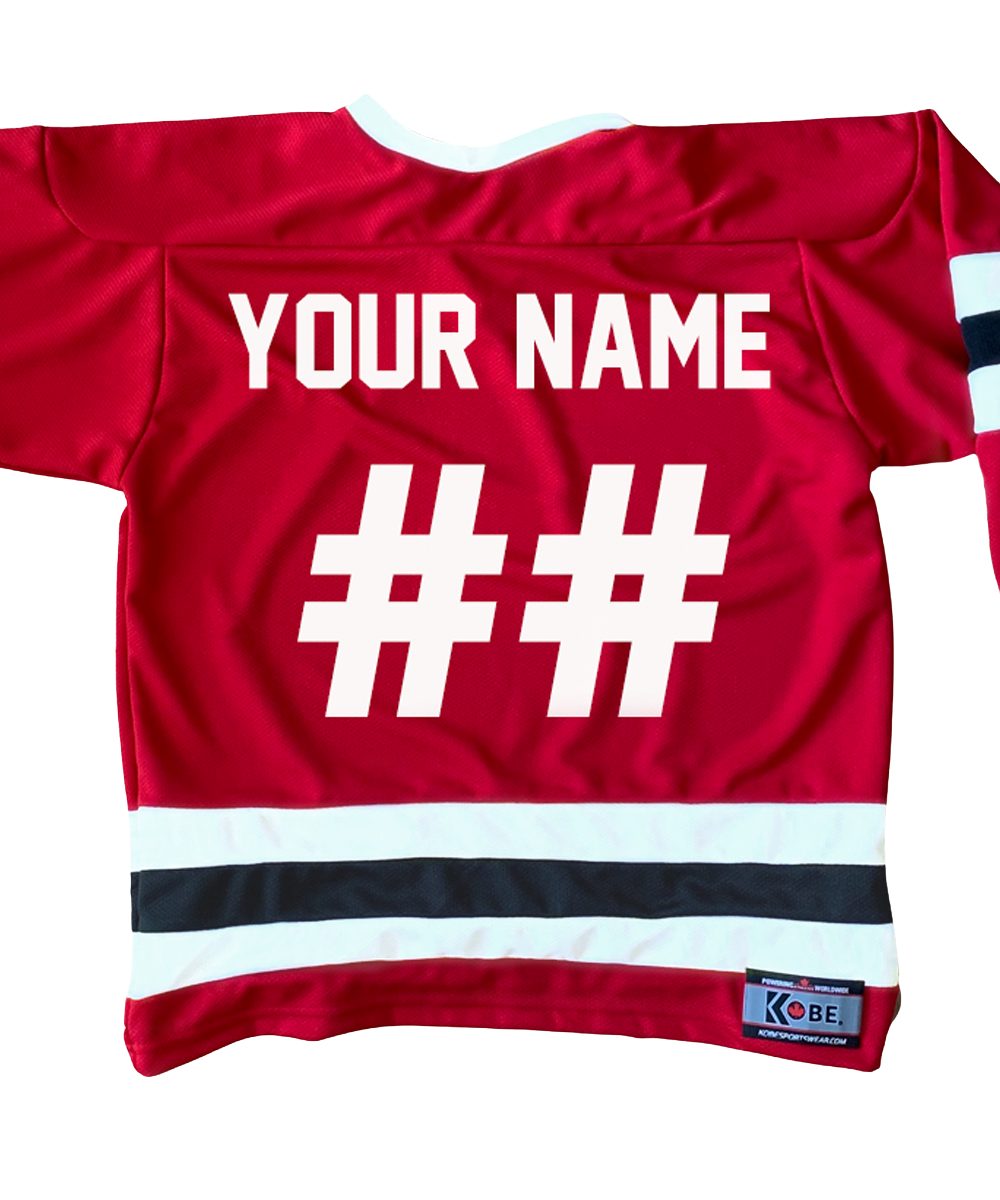 PERSONALIZED Screenprinted Irish League Jersey