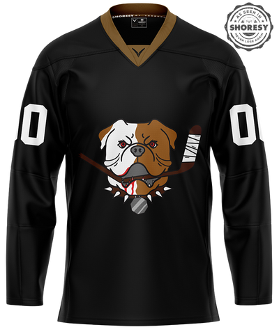 Official SHORESY PERSONALIZED Sudbury Blueberry Bulldogs PRO Jersey ALTERNATE