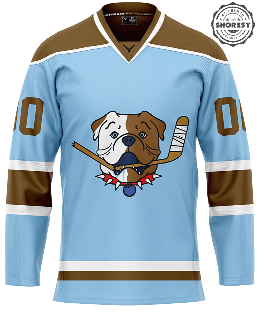 Official SHORESY PERSONALIZED Sudbury Blueberry Bulldogs PRO Jersey