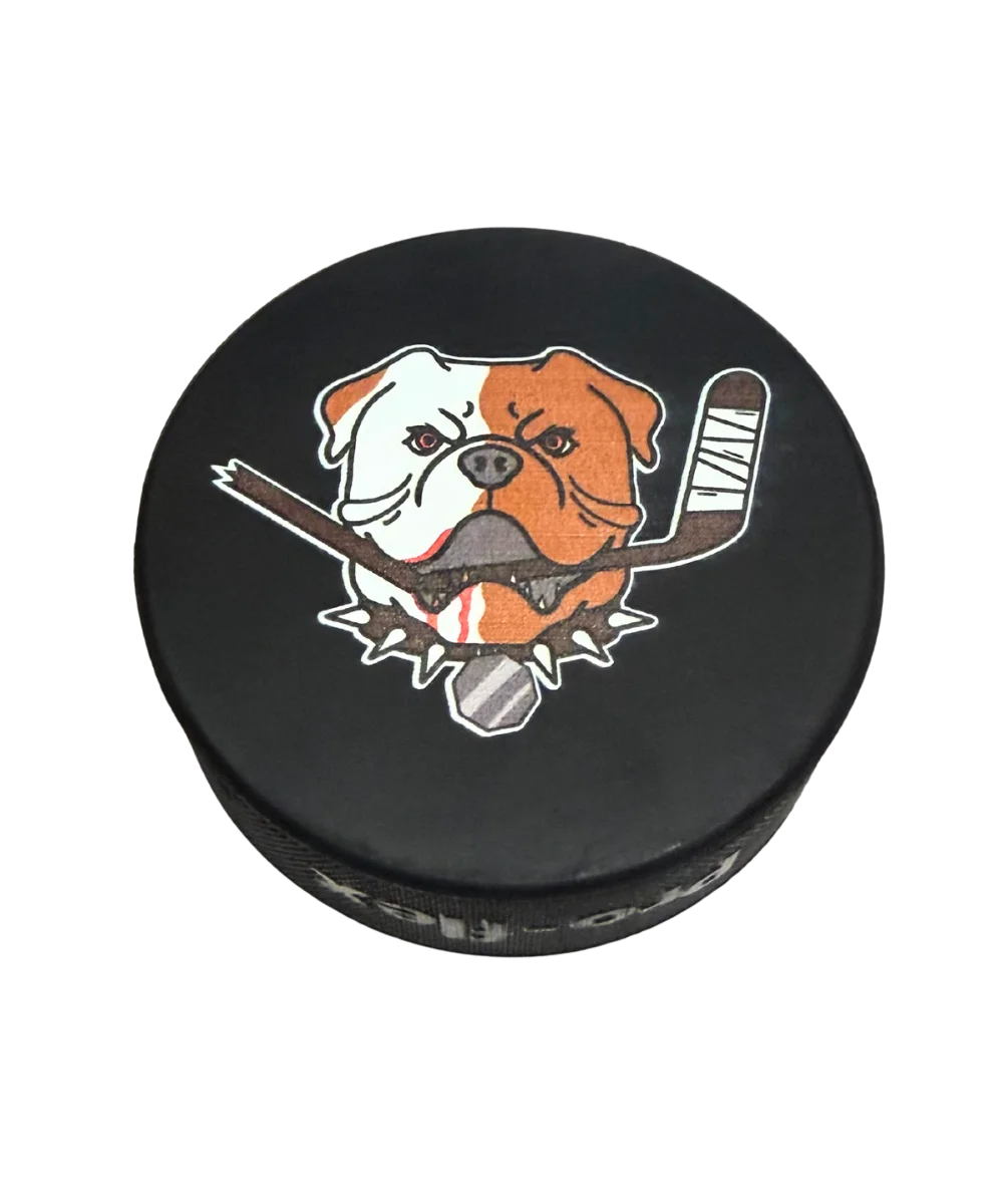 Shoresy OFFICIAL Sudbury Bulldog Hockey Puck