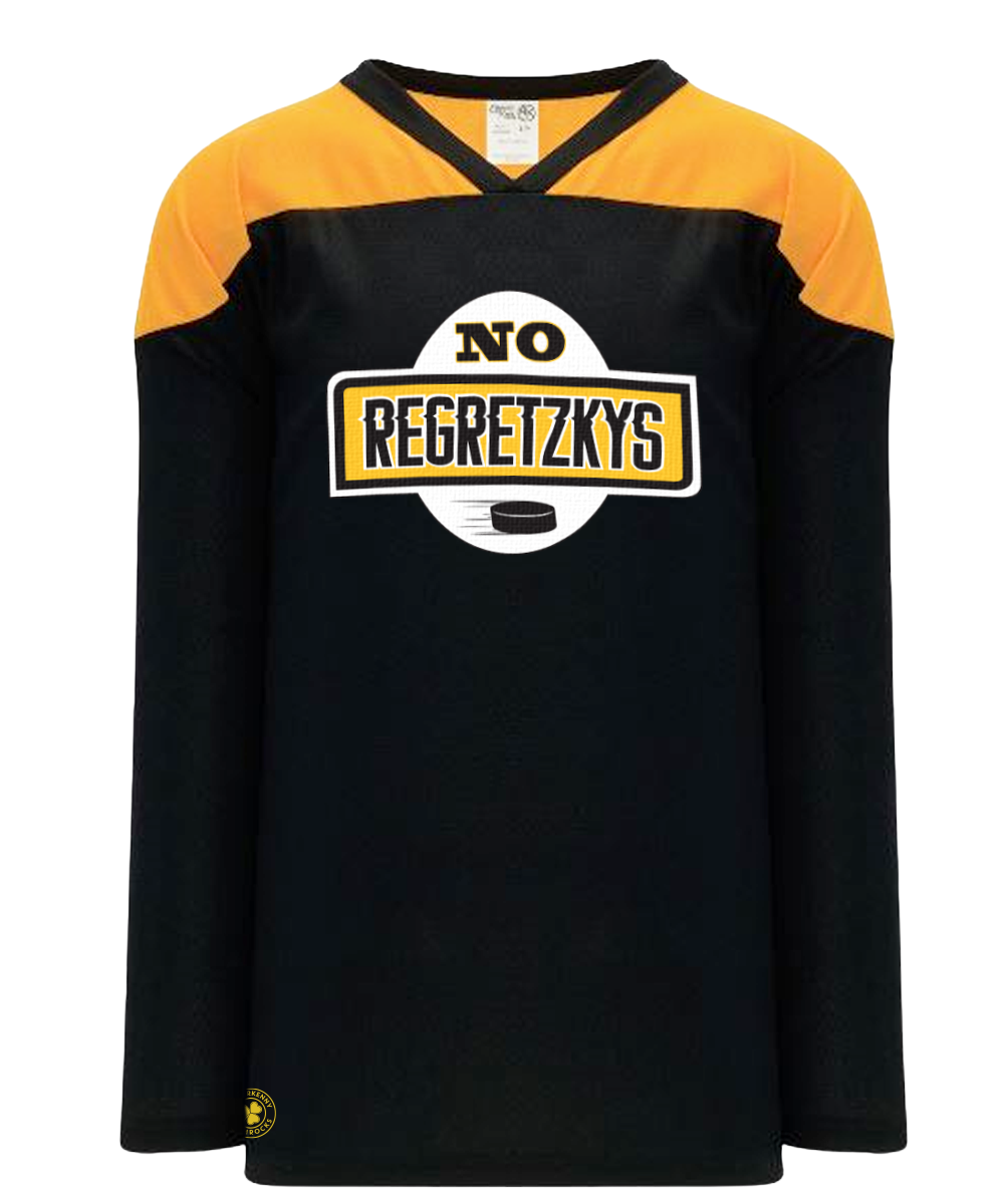 No Regretzkys PERSONALIZED Screenprinted Hockey Jersey