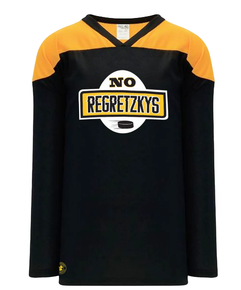 No Regretzkys PERSONALIZED Screenprinted Hockey Jersey