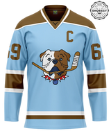 Official SHORESY Shore 69 Sudbury Blueberry Bulldogs PRO Jersey
