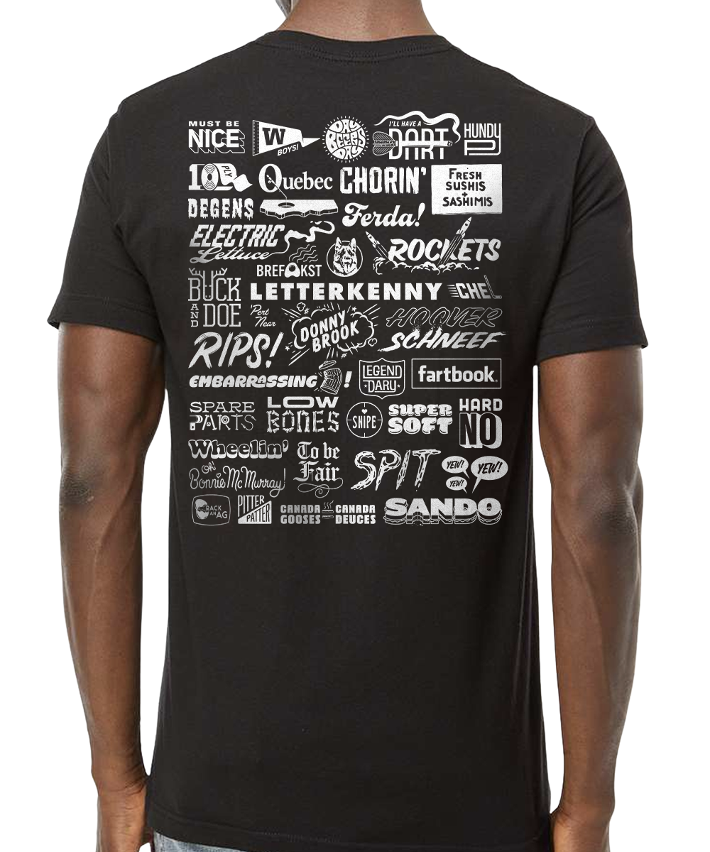Letterkenny Slogans T-Shirt