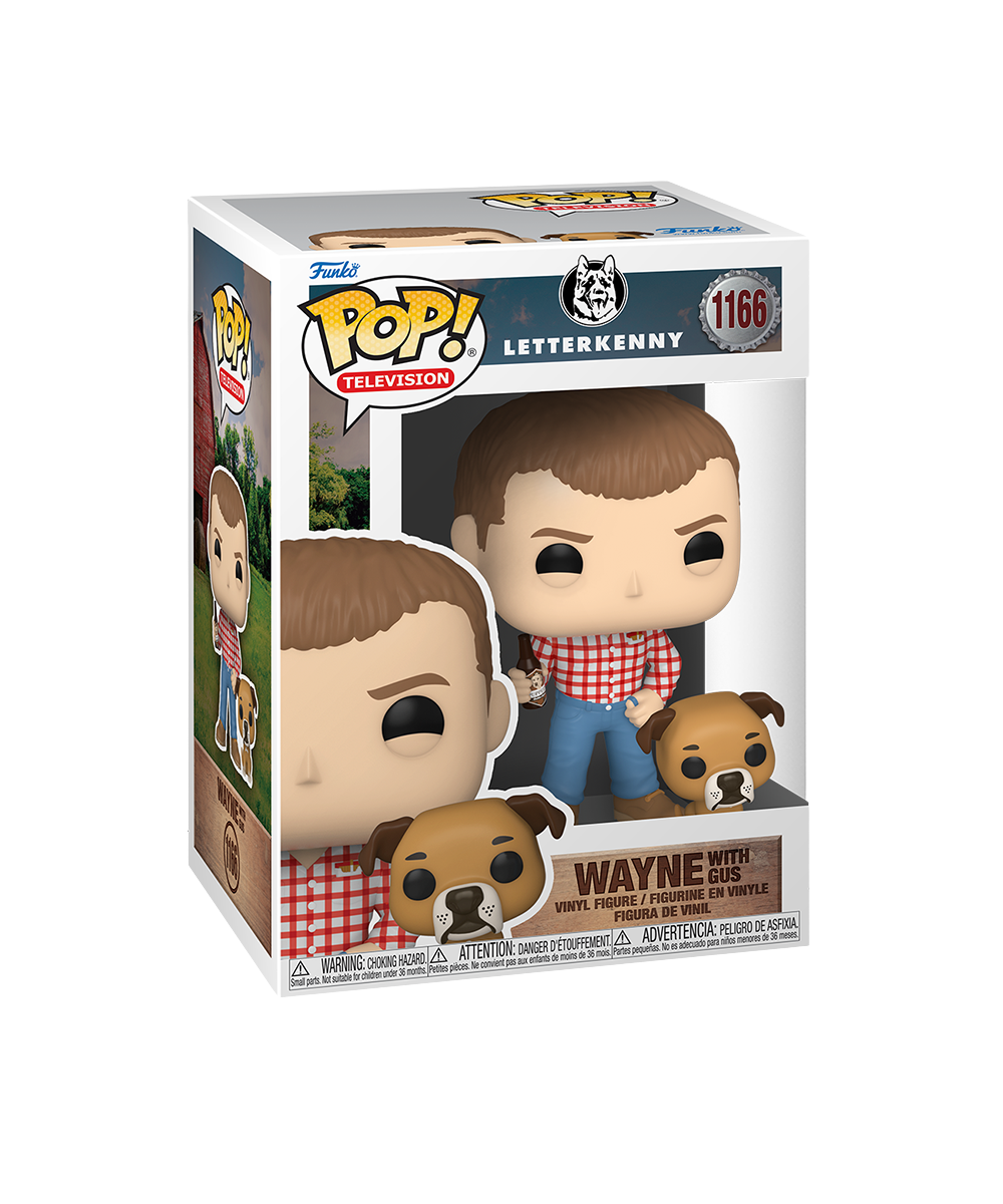 Wayne with Gus Funko POP!