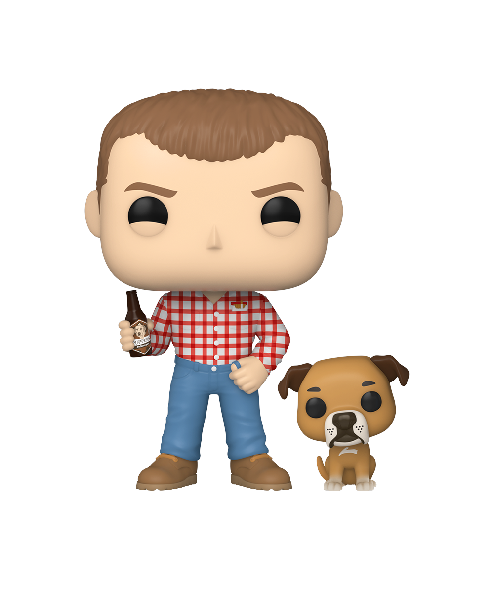 Wayne with Gus Funko POP!