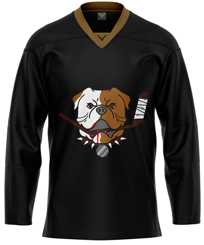 Official SHORESY Sudbury Blueberry Bulldogs PRO Jersey ALTERNATE