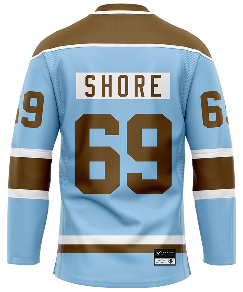 Custom Shoresy 69 Men's Movie Ice Hockey Jersey Summer Christmas Shirt XL 