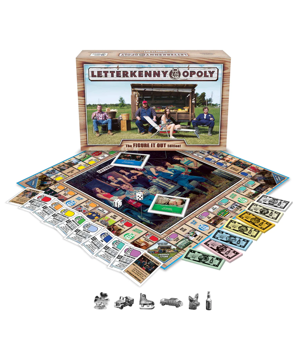 Letterkenny Opoly Board Game